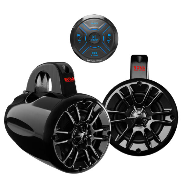Boss Audio MG150T.4 Kit w-MGR150B & 2 MRWT40 Speakers