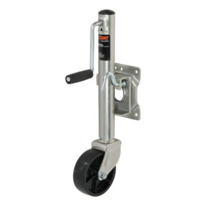 CURT Marine Jack w-6 Wheel - 1,000 lbs - Adjust Vertically 10"
