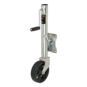 CURT Marine Jack w-8 Wheel - 1,500 lbs - Adjust Vertically 10"