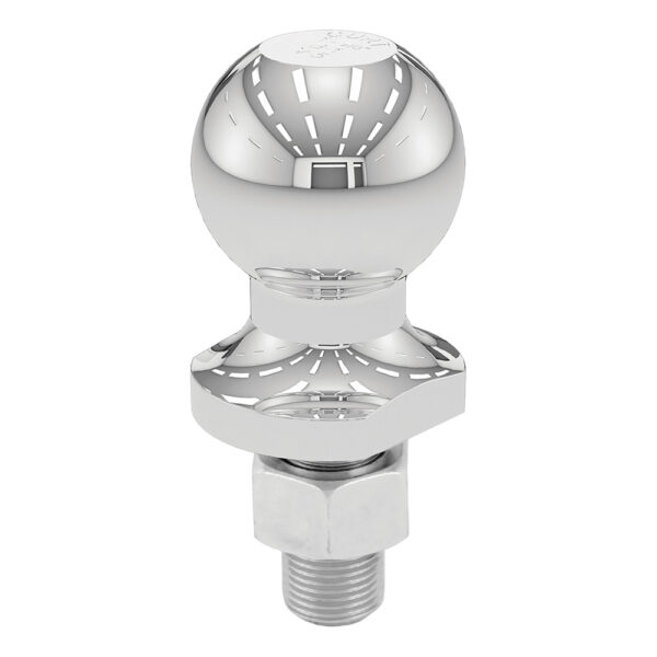 CURT 1-7-8" Trailer Ball - 3-4" x 1-5-8" Shank - 2,000 lbs. - Chrome