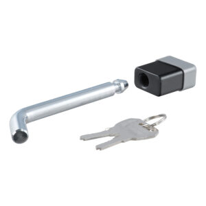CURT 5-8" Hitch Lock - 2", 2-1-2", or 3" Receiver - Deadbolt - Chrome