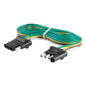 CURT 4-Way Flat Connector Plug  Wires