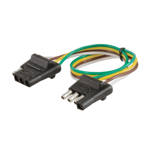 CURT 4-Way Flat Connector Plug  Wires