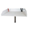 Magma 16" x 20" White Fillet Table w-LeveLock Mount - Image 2