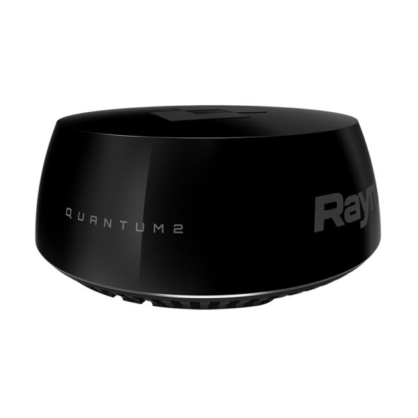 Raymarine Black Q24D Quantum 2 Doppler Radar w-10M Power & Data Cables