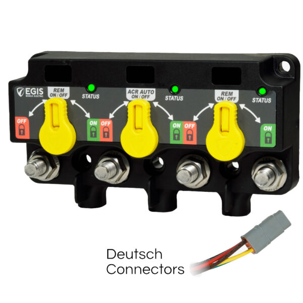 Egis XD Series Triple Flex 2 Relay-ACR-Relay w-Knobs & 3X DTM Connector