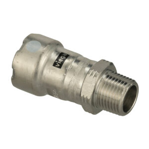 Viega MegaPress 316 FKM MPT Adapter - 3-4" x 3-4" (MPT)