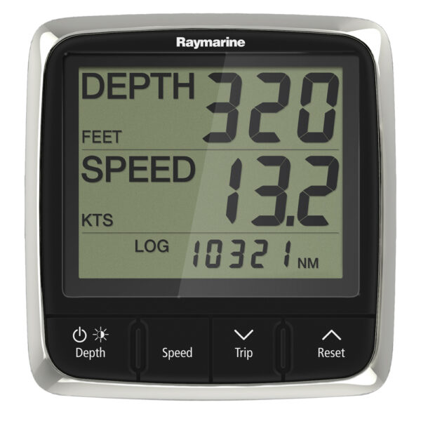Raymarinei50 SeaTalkng Instruments - Tridata w-Thru-Hull Transducer