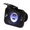 Marinco Sealink Dual USB-A-C Combo Charger
