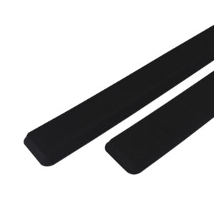 SeaDek Cockpit Coaming Bolster Set (2) - 4" x 39" & 20mm Thick - Black w-Brushed Texture