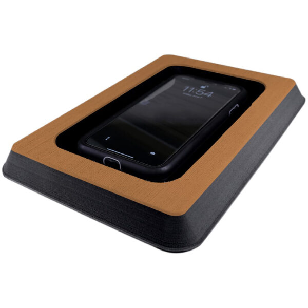 SeaDek Single Cell Phone Dash Pocket - Mocha-Black