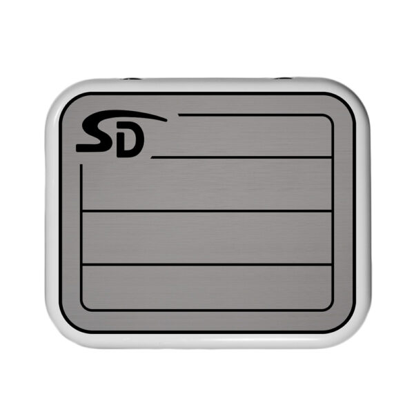 SeaDek YETI Roadie 24 Teak Cooler Pad - 6mm - Storm Grey-Black