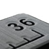 SeaDek 36 Routed Ruler - 6mm - Brushed Texture - Storm Grey-Black