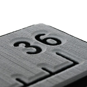 SeaDek 36 Routed Ruler - 6mm - Brushed Texture - Storm Grey-Black