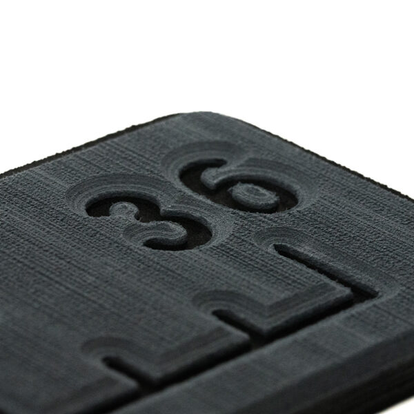 SeaDek 36 Routed Ruler - 6mm - Brushed Texture - Dark Grey-Black