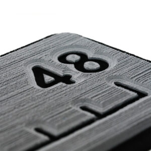 SeaDek 48 Routed Ruler - 6mm - Brushed Texture - Storm Grey-Black