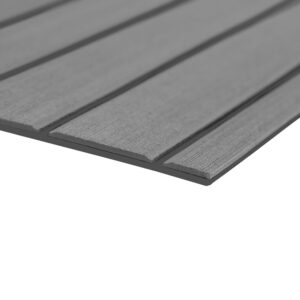 SeaDek 40" x 80" 6mm Teak Full Sheet - Brushed Texture - Storm Grey-Dark Grey (1016mm x 2032mm x 6mm)