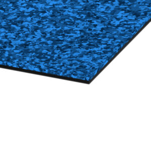 SeaDek 40" x 80" 6mm Two Color Full Sheet - Brushed Texture - Aqua Camo-Black (1016mm x 2032mm x 6mm)