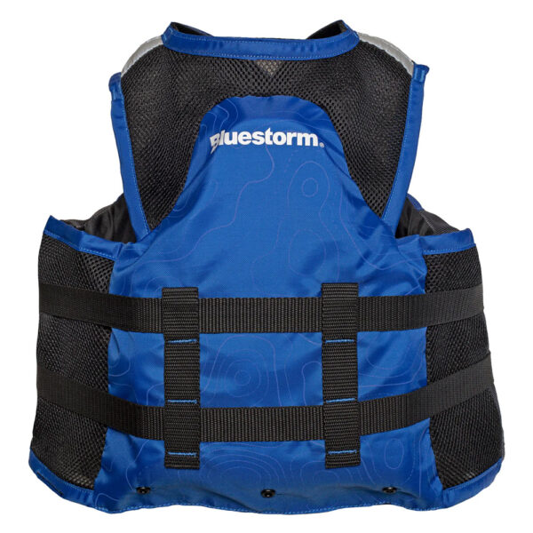 Bluestorm Sportsman Youth Mesh Fishing Life Jacket - Deep Blue - Image 3