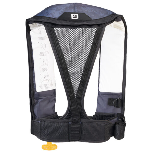 Bluestorm Atmos 40 Auto Type II Inflatable PFD - Apex Black - Image 2