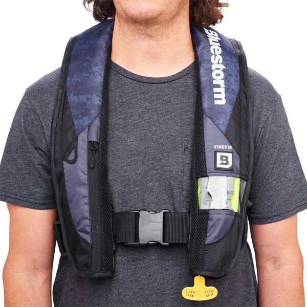 Bluestorm Atmos 40 Auto Type II Inflatable PFD - Apex Black - Image 7
