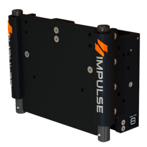 IMPULSE XL 8" Set Back Electric Jack Plate w-Standard Control - Black Anodize