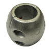 Performance Metals 1-3-4" Streamlined Shaft Anode - Aluminum