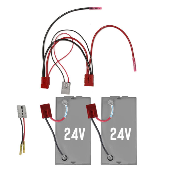 Connect-Ease 24V Parallel Kit f-2 24V Batteries to 1 Motor