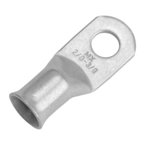 Pacer Tinned Lug 2-0 AWG - 3-8" Stud Size - 10 Pack