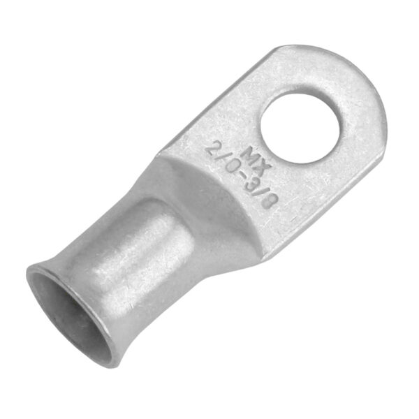 Pacer Tinned Lug 2-0 AWG - 3-8" Stud Size - 10 Pack