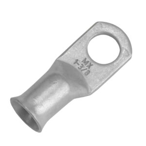 Pacer Tinned Lug 1 AWG - 3-8" Stud Size - 10 Pack