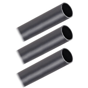 Pacer Battery Cable Heavy Wall Heat Shrink Tubing - 3-4" x 12" - Black (3-Pieces)