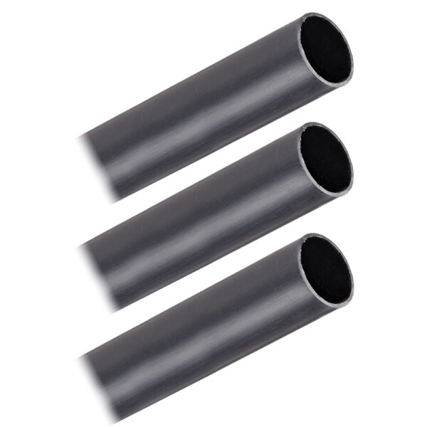 Pacer Battery Cable Heavy Wall Heat Shrink Tubing - 3-4" x 12" - Black (3-Pieces)