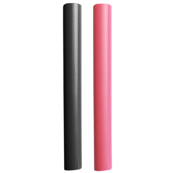 Pacer Battery Cable Heat Shrink Tubing - 1-2" x 3" - Black-Red (2-Pieces Combo Pack)