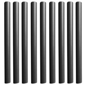 Pacer Battery Cable Heat Shrink Tubing - 1-4" x 12" - Black (10-Pieces)
