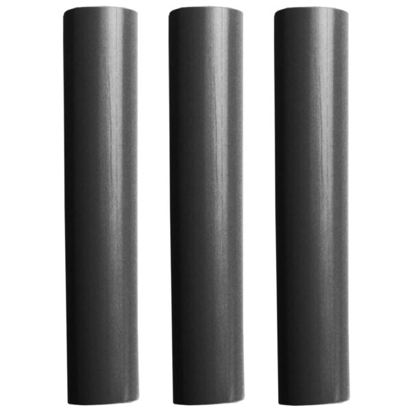 Pacer Battery Cable Heat Shrink Tubing - 1" x 12" - Black (3-Pieces)