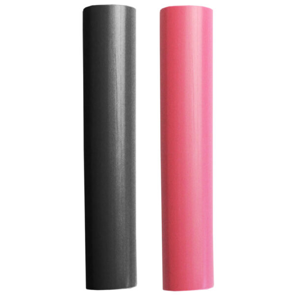 Pacer Battery Cable Heat Shrink Tubing - 1" x 3" - Black-Red (2-Pieces Combo Pack)