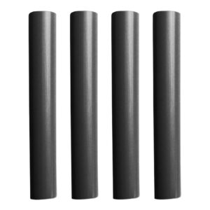 Pacer Battery Cable Heat Shrink Tubing - 3-4" x 12" - Black (4-Pieces)