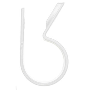 Pacer Nylon C-Clamps - 3-8" - Natural Color - 25 Pack