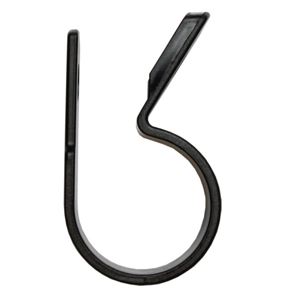 Pacer UV Resistant Nylon C-Clamps - 5-8" - Black - 25 Pack