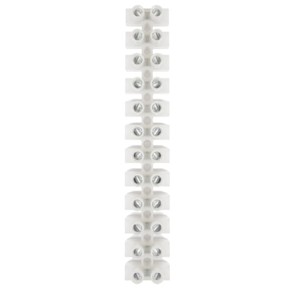 Pacer 40A Euro Style Terminal Block - 12 Positions - 5 Pack