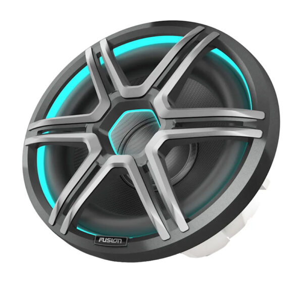 Fusion Apollo 12" LED Marine Subwoofer w-Sports Grey Grille - Image 2
