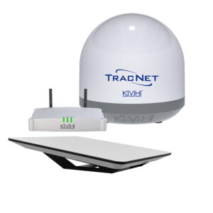 KVH Starlink Flat Panel Terminal w-Wedge Mount & 25m PoE Cable - Router & Ethernet Adapter Not Included
