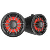 Fusion XS Series - 6.5" Marine Wake Tower Speakers w-RGB - Grey