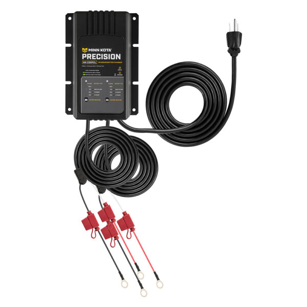 Minn Kota On-Board Precision Charger MK-230 PCL 2 Bank x 15 AMP LI Optimized Charger - Image 3