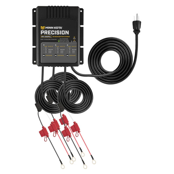 Minn Kota On-Board Precision Charger MK-345 PCL 3 Bank x 15 AMP LI Optimized Charger - Image 3