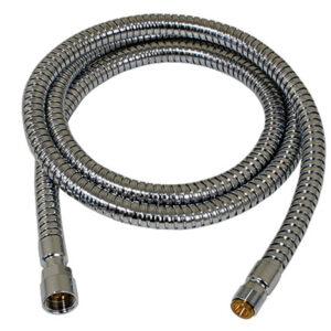 Scandvick 5' Chrome Flex Hose f-Elbow Sprayer Handles