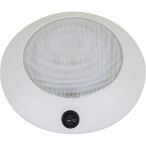 Scandvik 5.5" Dome Light w-Switch - 12V