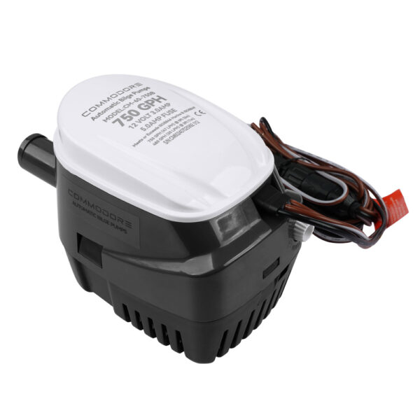 Commodore 750 GPH 60 Series Automatic Bilge Pump - 12V - Image 2