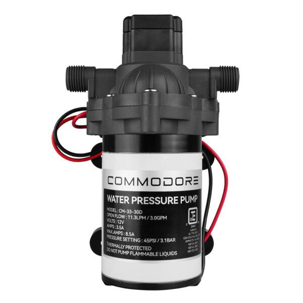 Commodore 3.0 GPM Water Pump - 12V - Image 2